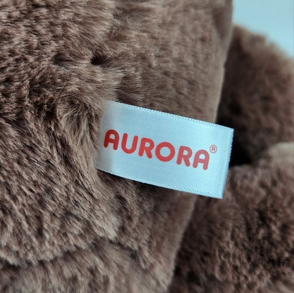 Aurora World Brown Sloth 14" Plush Stuffed Animal NWT - Picture 8 of 9